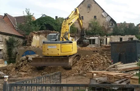 Abbruch- und Rückbauprojekt der SCHWANDT BAU GmbH
